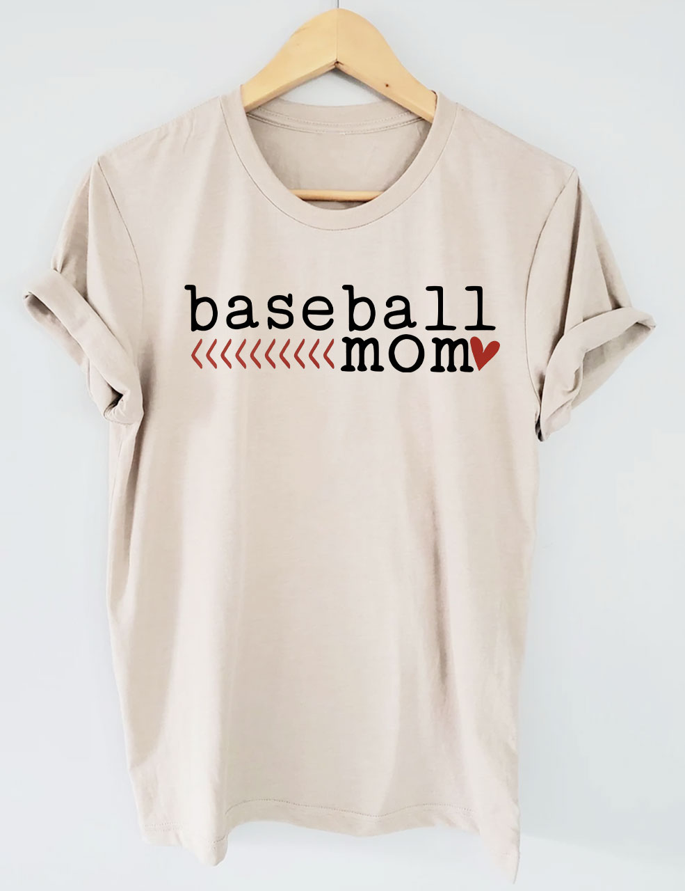 Cute Baseball Mom T-shirt