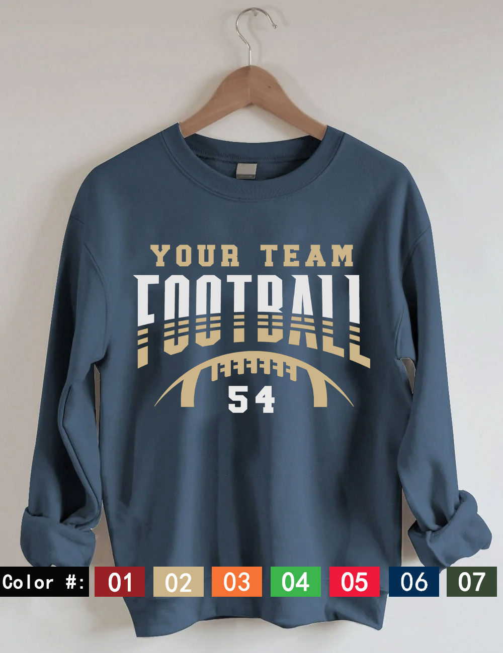Football Custom Sweatshirt
