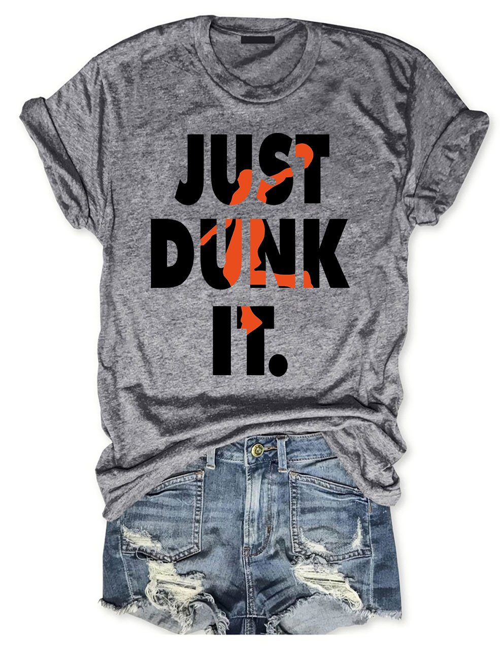 Just Dunk It Basketball T-shirt