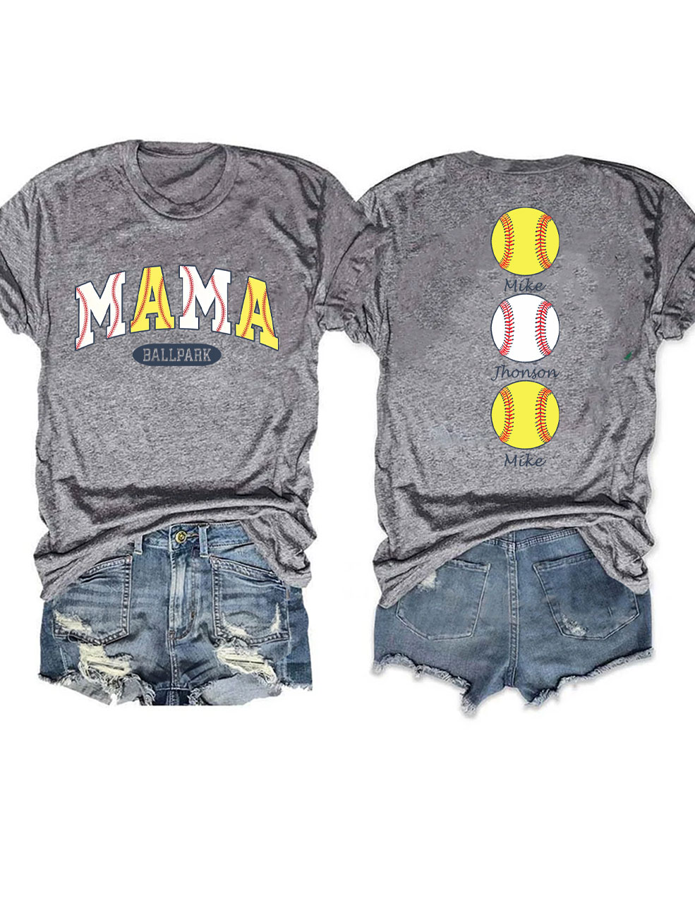 Custom Softball and Baseball T-Shirt