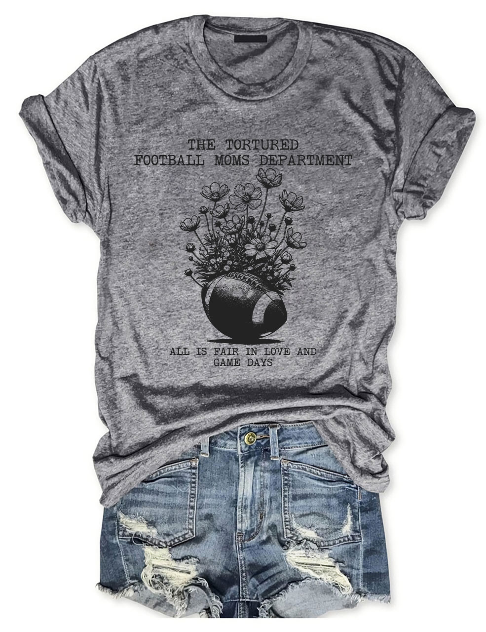 Tortured Football Moms Department T-shirt