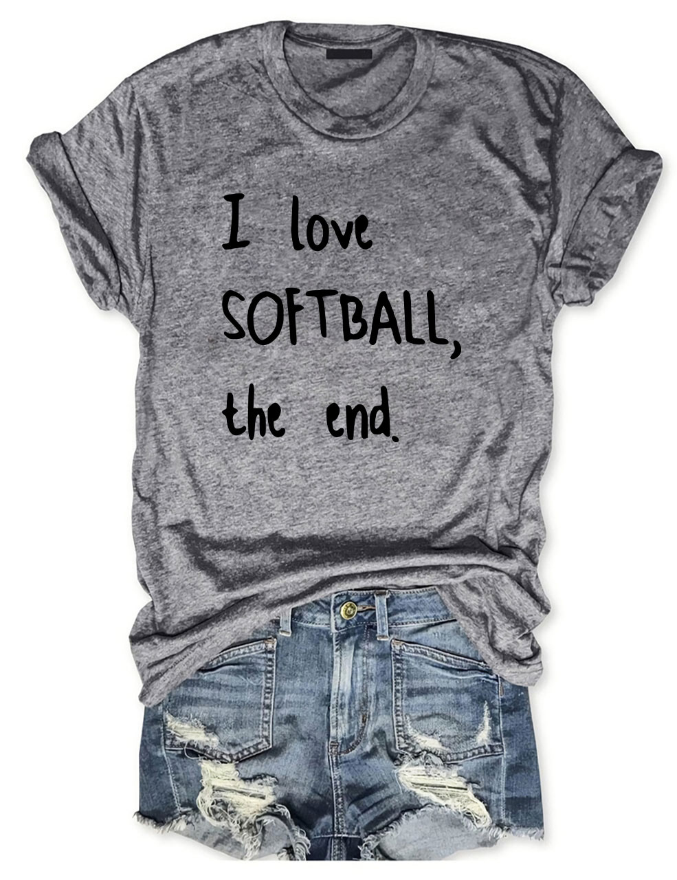 I Love Softball T-shirt