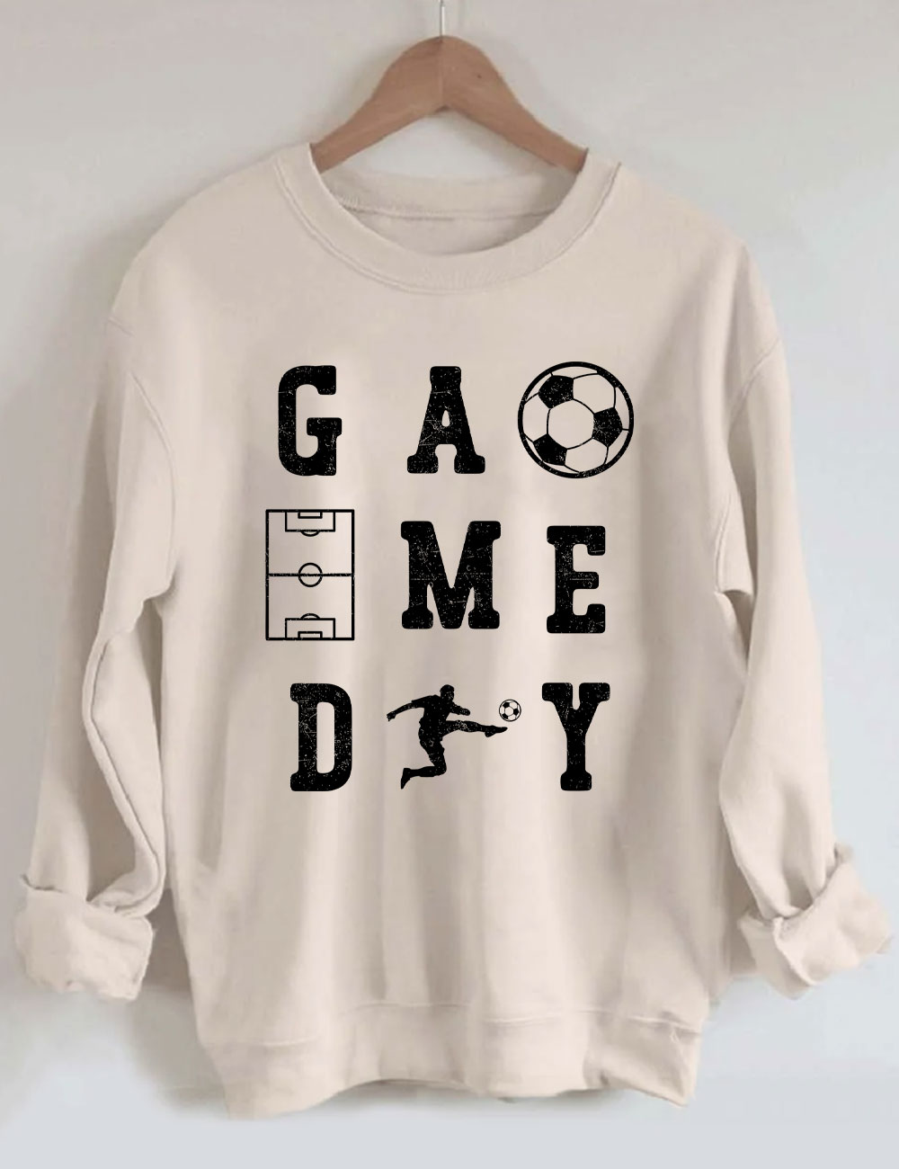 Soccer Game Day Funny Sweatshirt