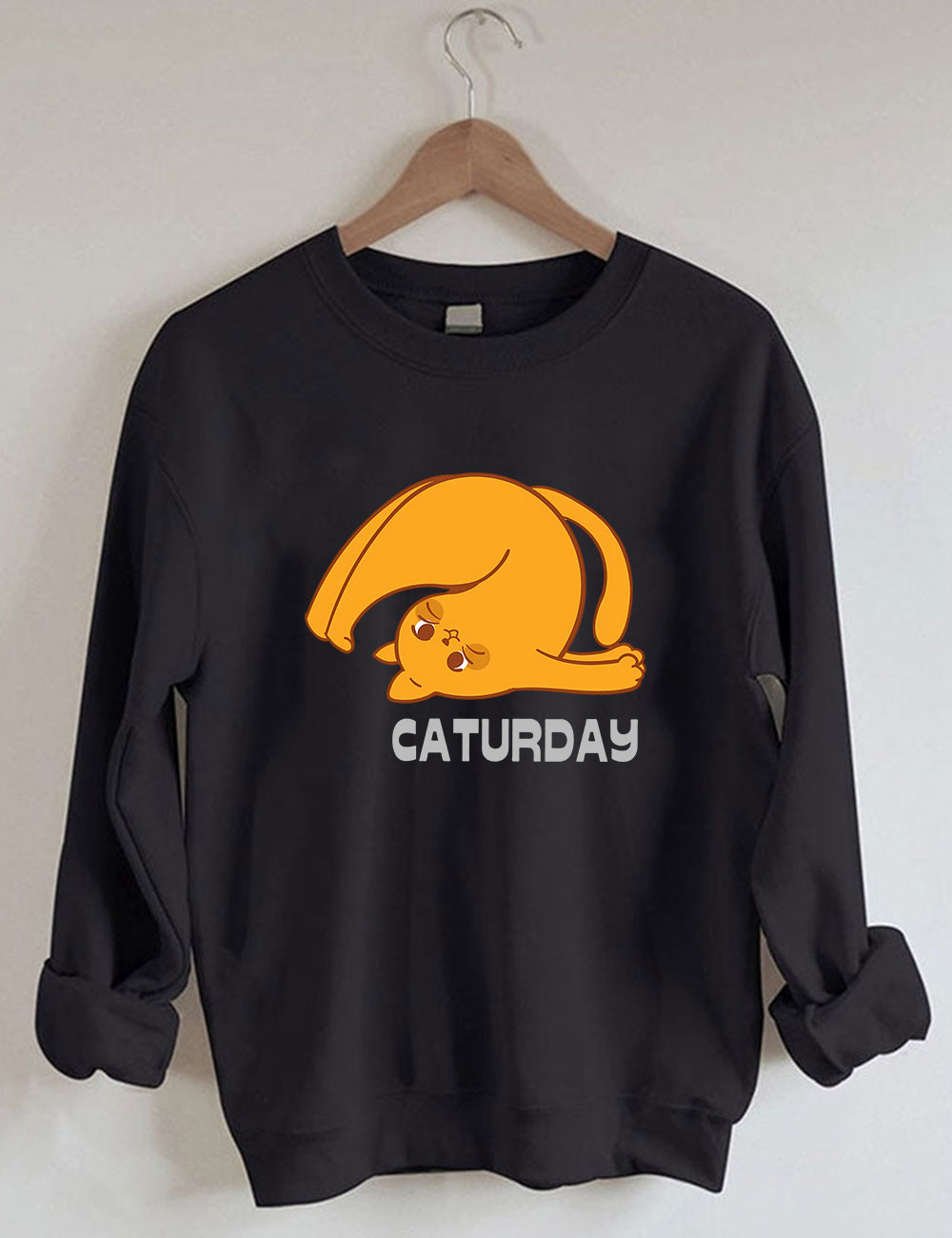 Sport Caturday Funny Cat Sweatshirt