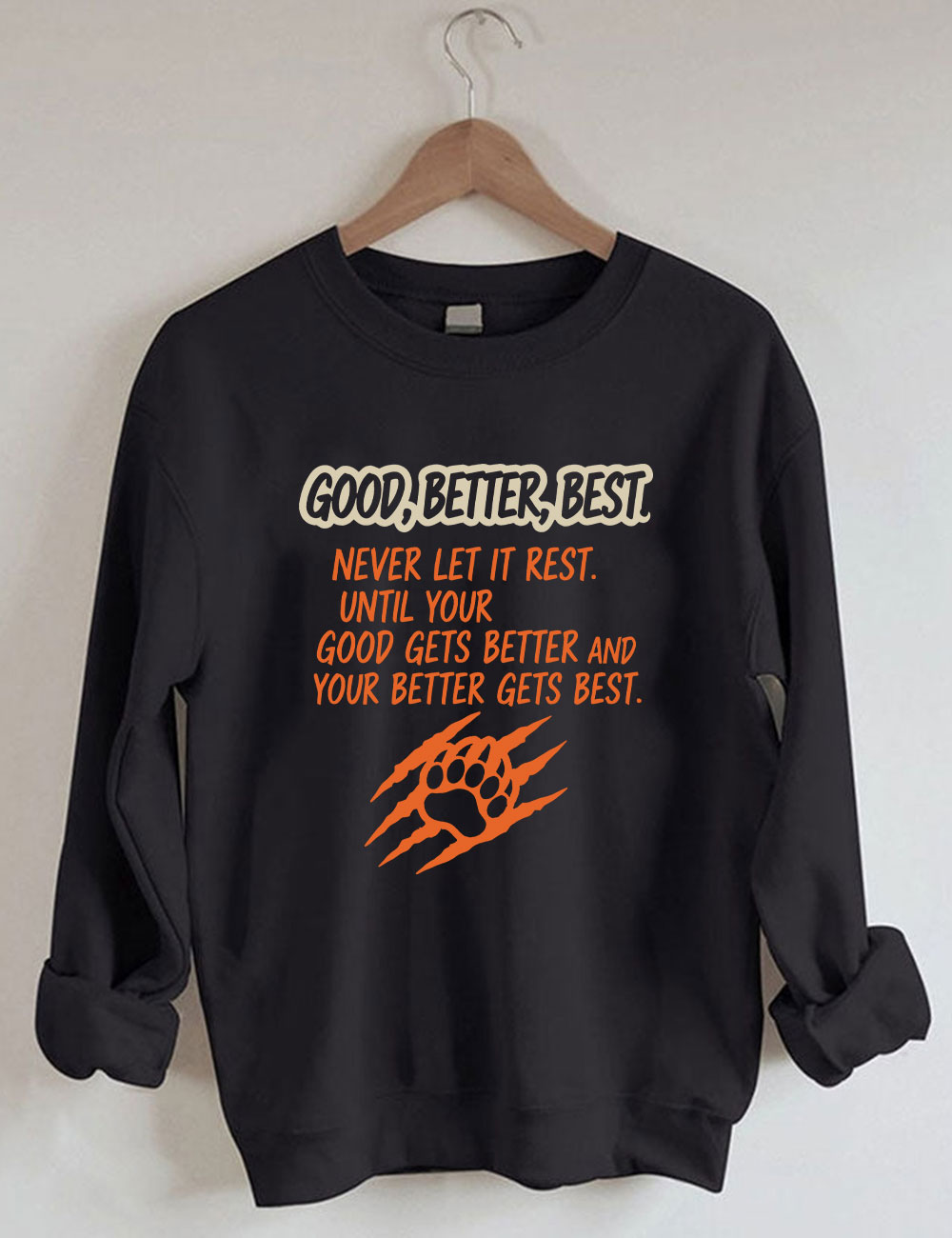 Chicago Football Good Better Best Funny Sweatshirt