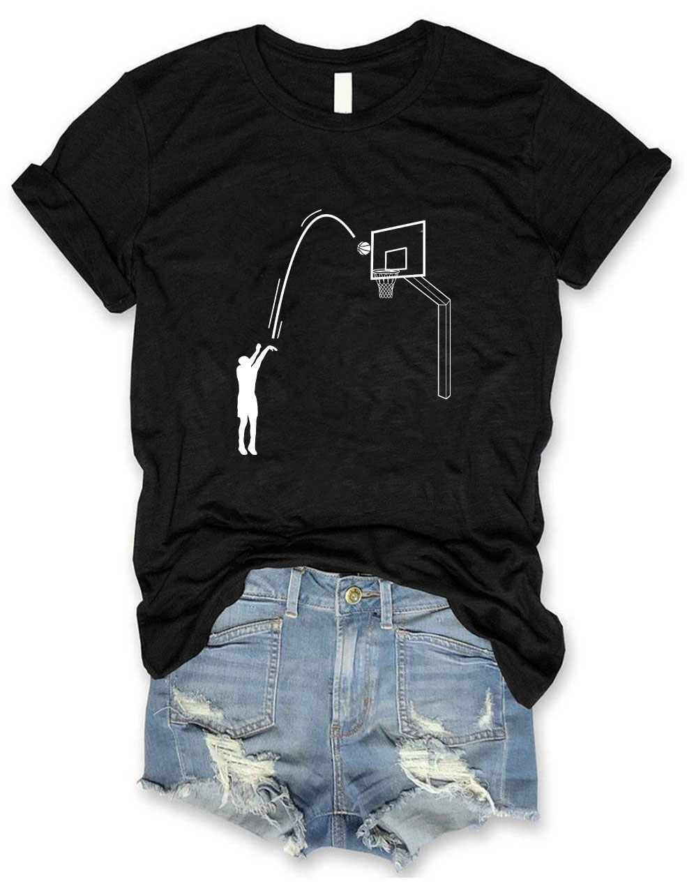 Basketball Jump Shot T-Shirt