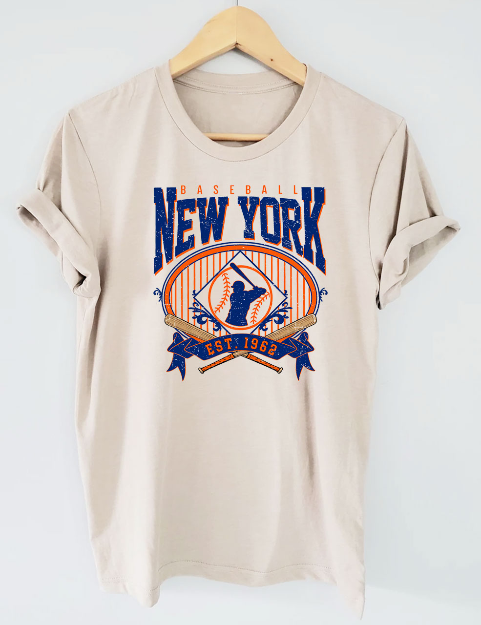 New York Baseball Vintage 1962 T-Shirt