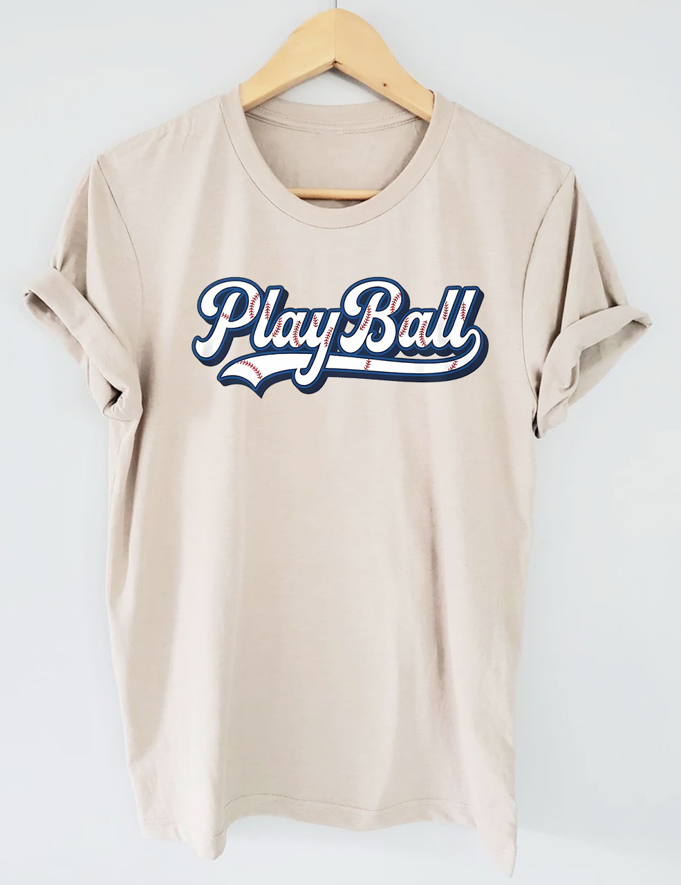 Play Ball Baseball Mom T-Shirt