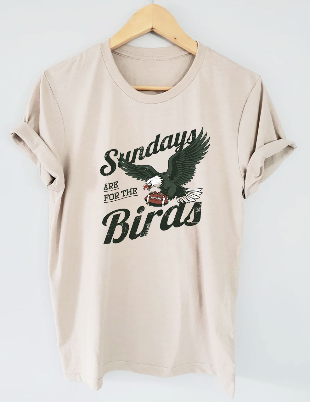 Sundays Are For The Birds Eagles Football T-Shirt