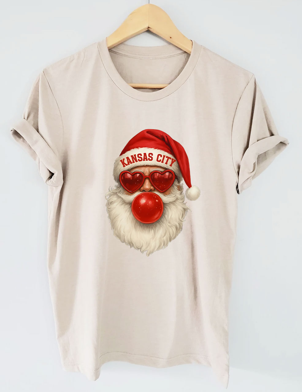Kansas City Football Christmas T-Shirt