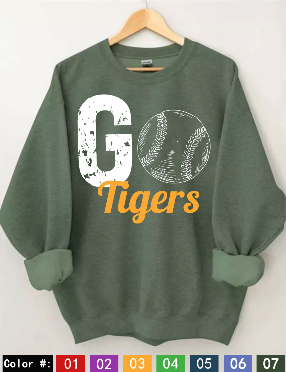 GO Baseball Team Custom Sweatshirt