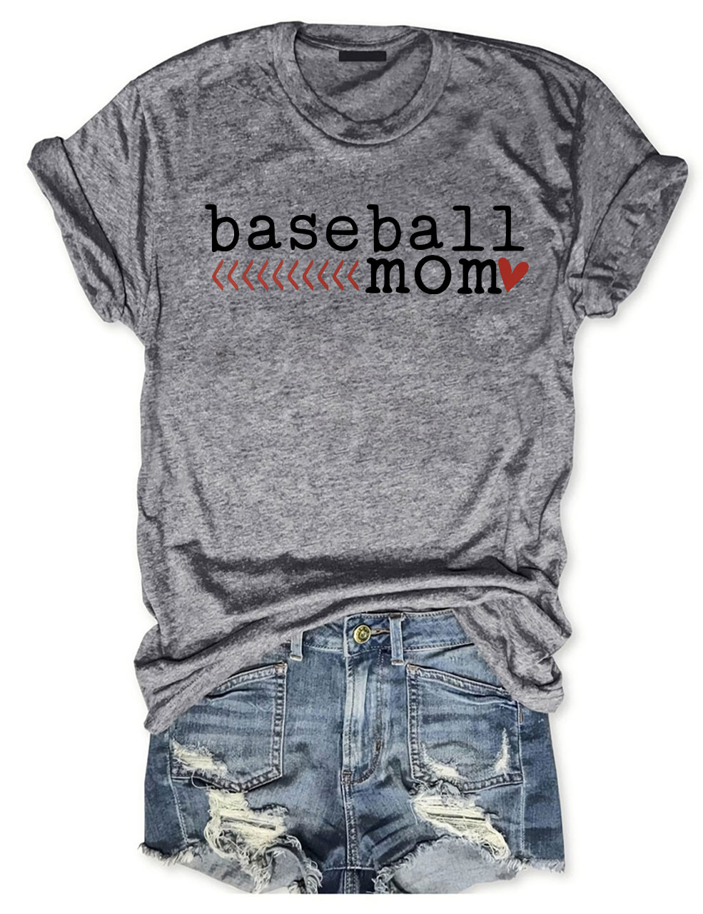 Cute Baseball Mom T-shirt