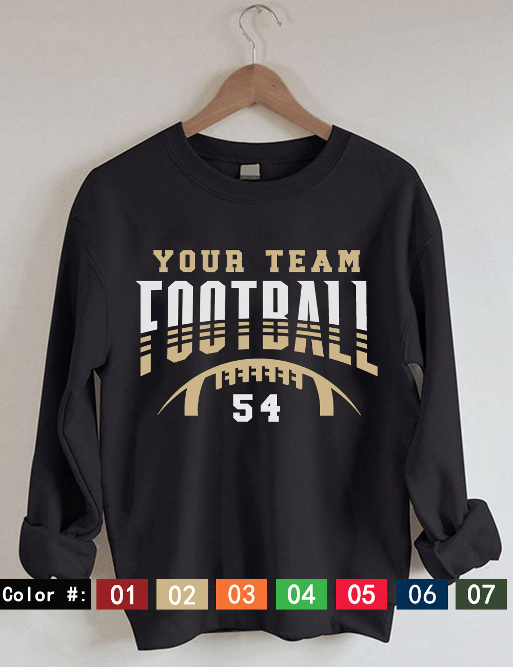 Football Custom Sweatshirt