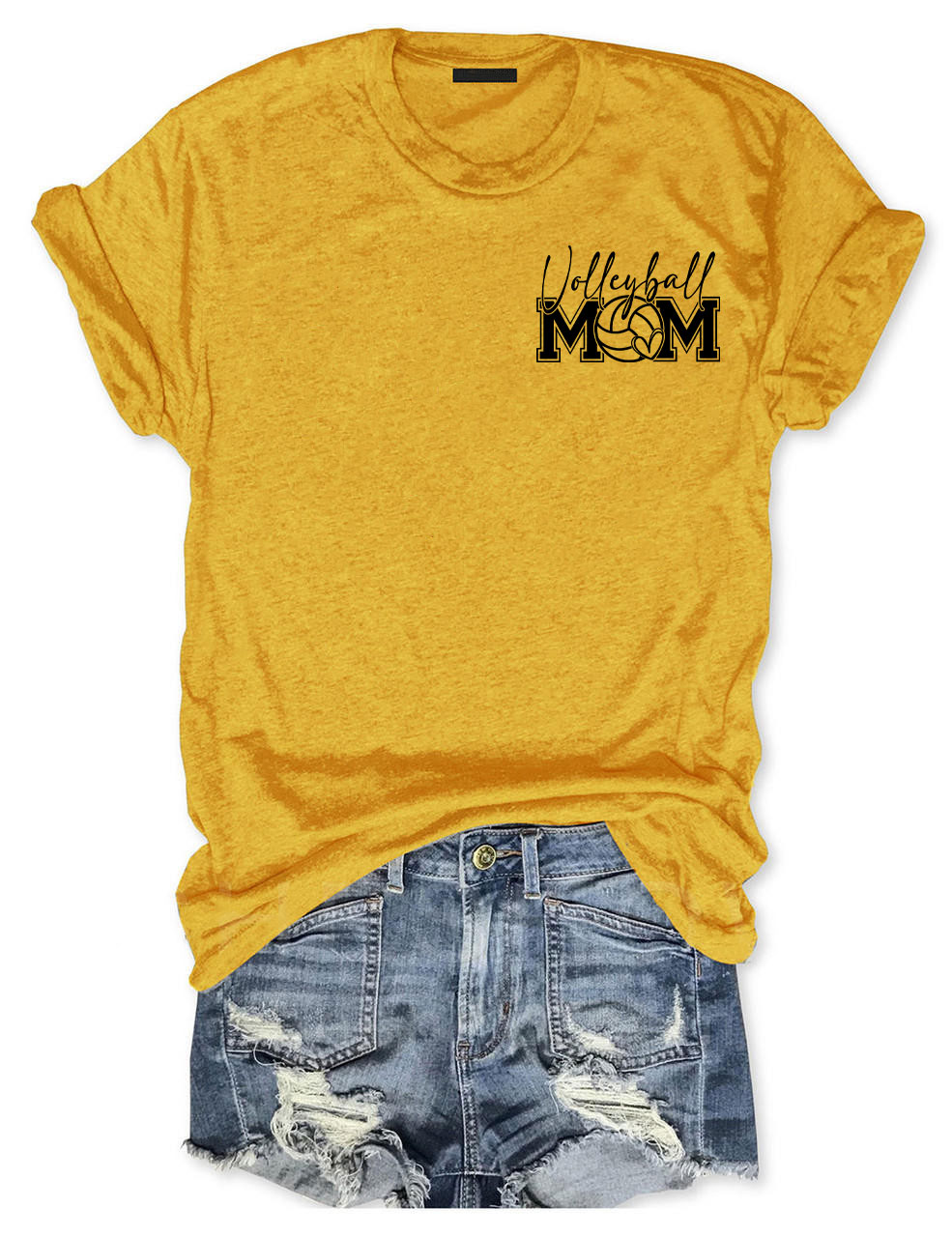 Funny Volleyball Mom T-shirt