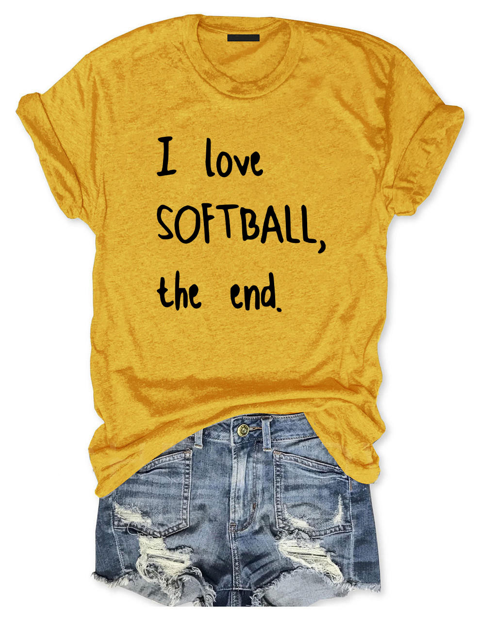 I Love Softball T-shirt