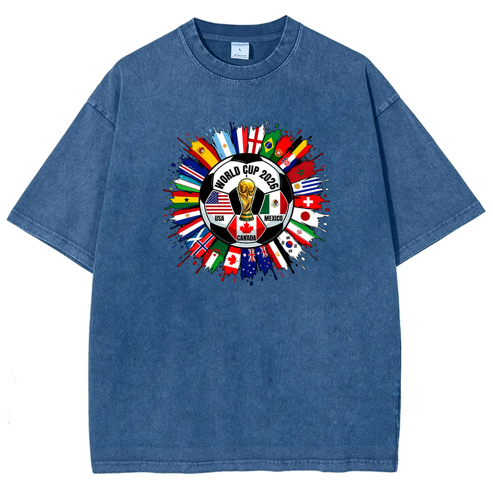 World Cup 2026 USA Canada Mexico T-shirt