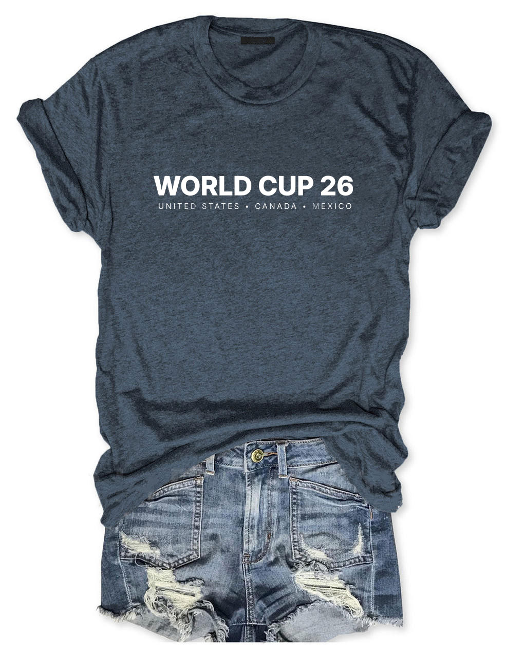 United States Canada Mexico Unisex Soccer 2026 T-Shirt