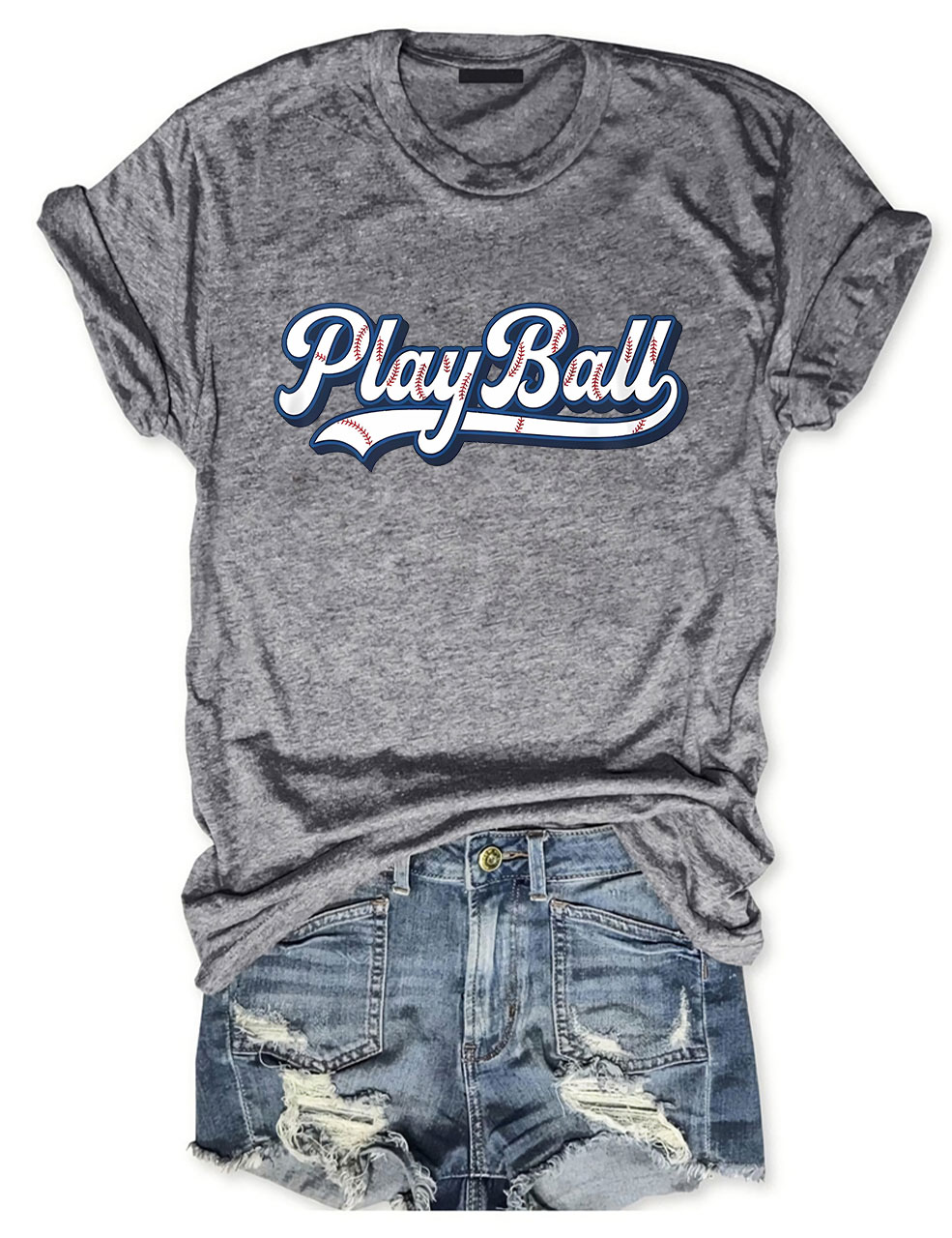 Play Ball Baseball Mom T-Shirt