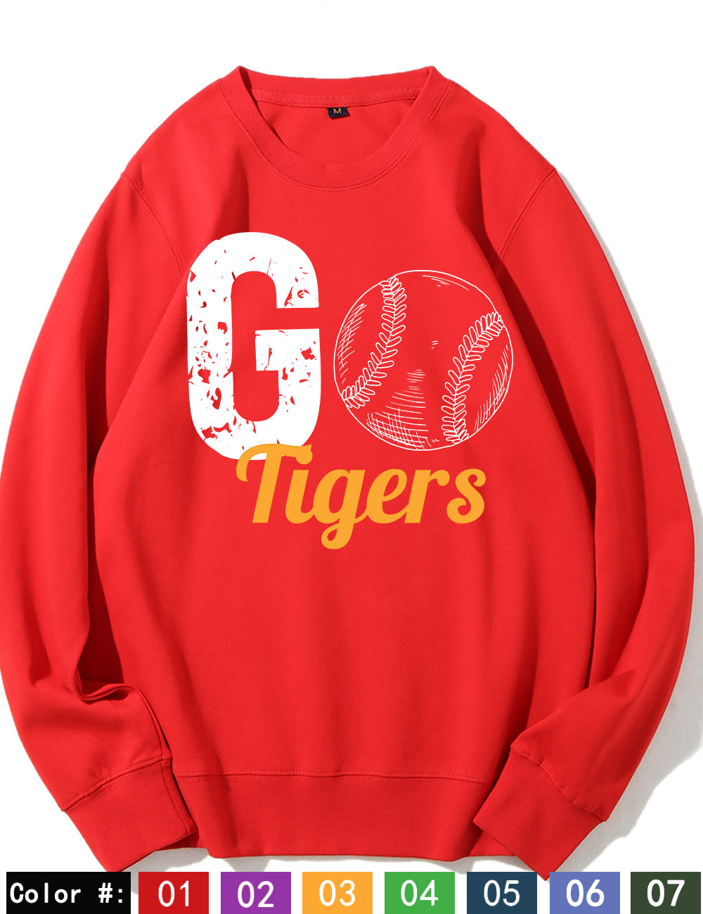 GO Baseball Team Custom Sweatshirt