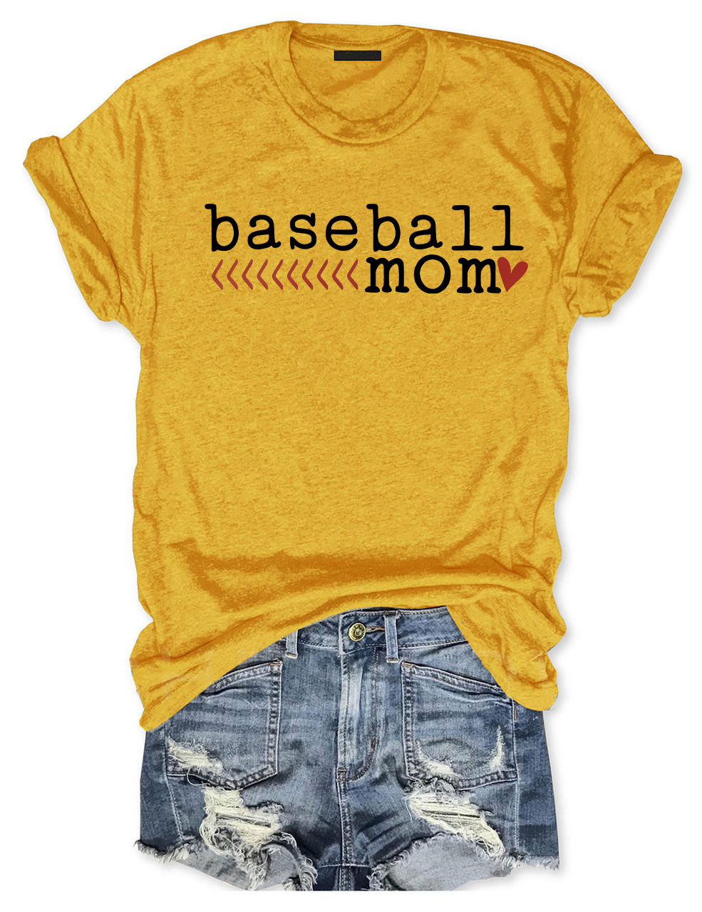 Cute Baseball Mom T-shirt