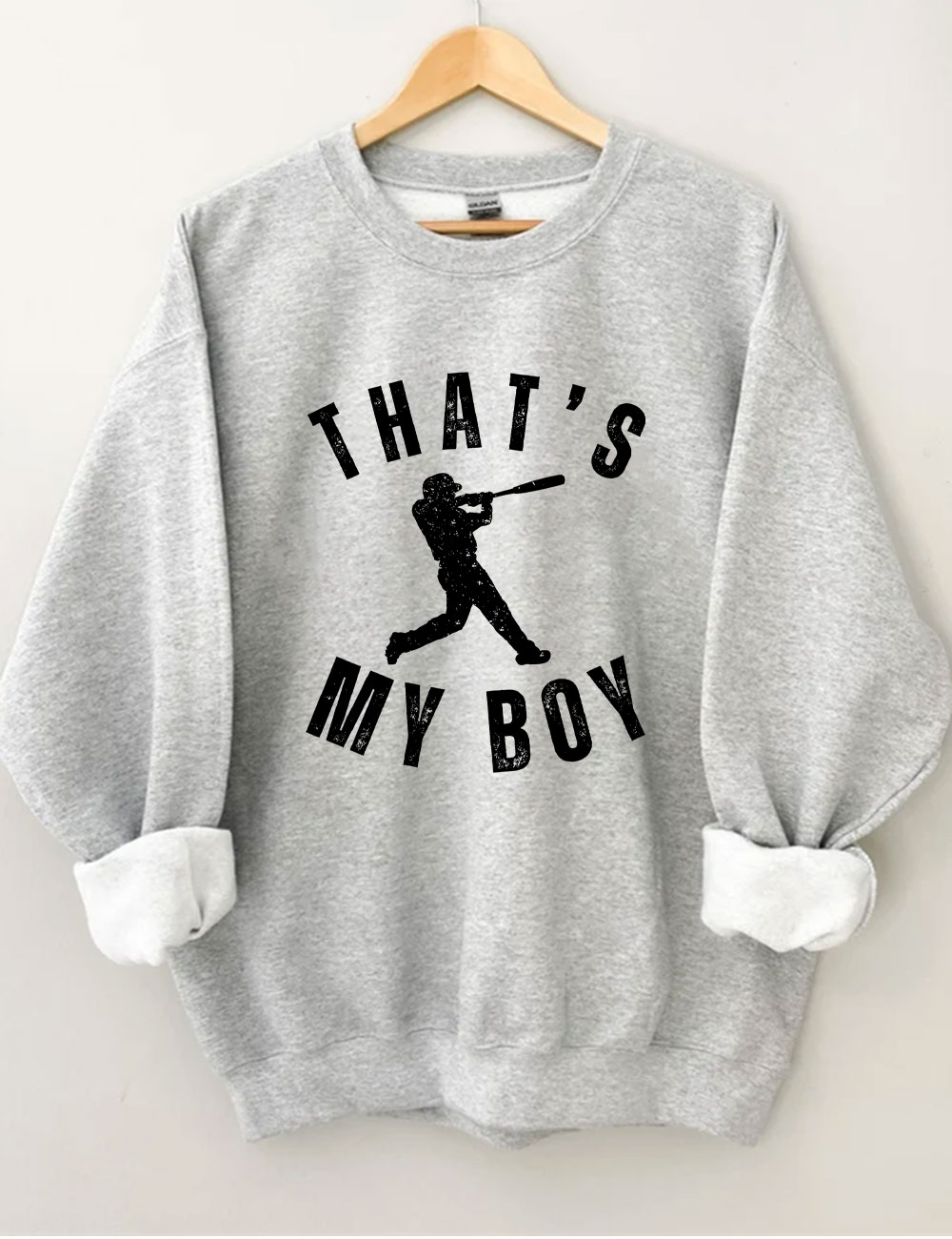 Custom That's My Boy Football Mom Sweatshirt
