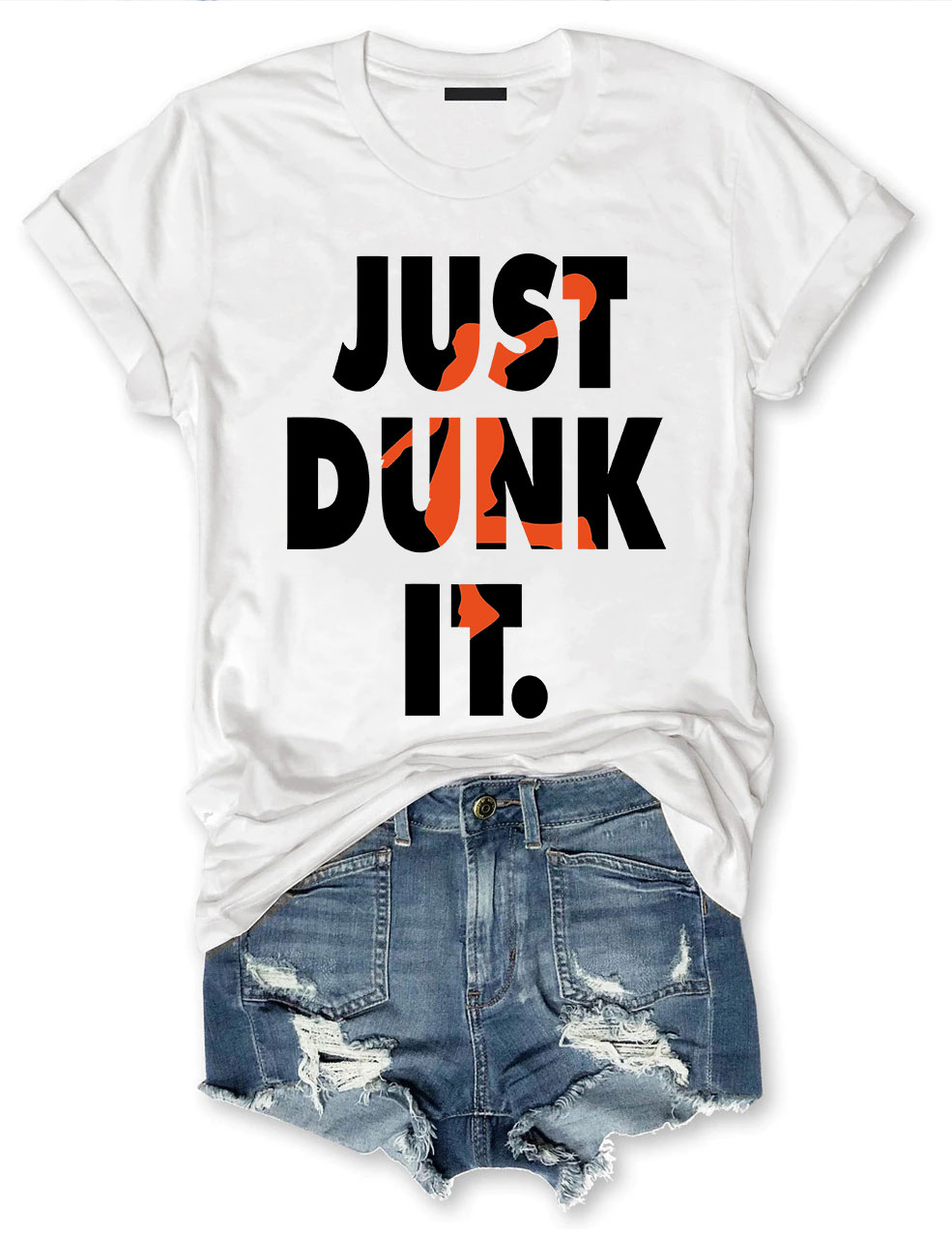 Just Dunk It Basketball T-shirt