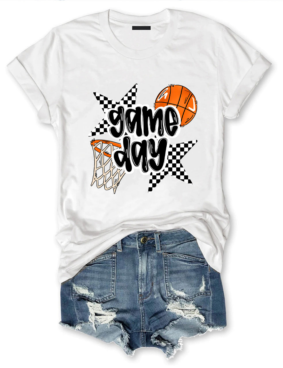 Custom Basketball Game Day T-shirt