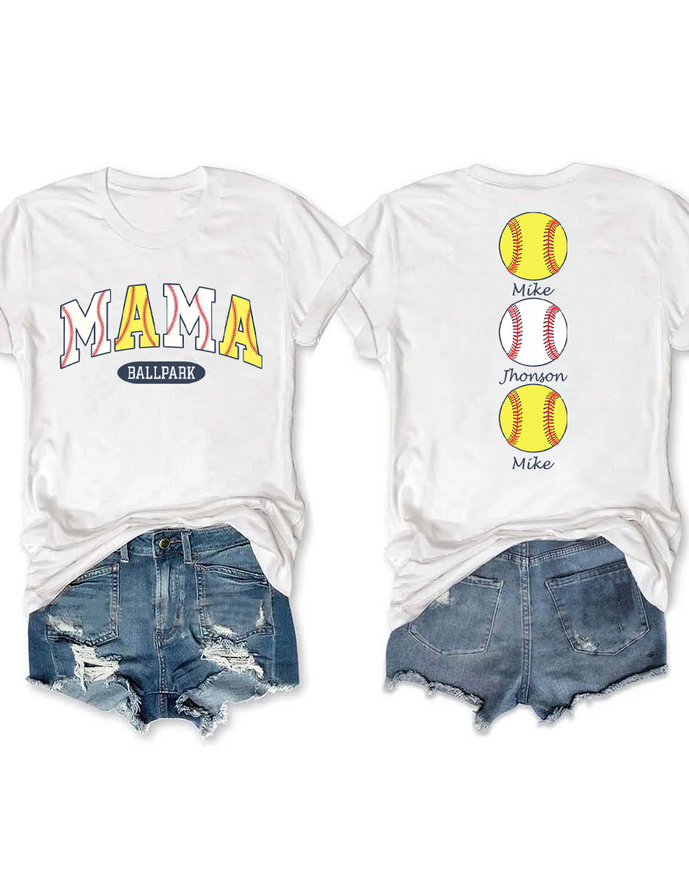 Custom Softball and Baseball T-Shirt