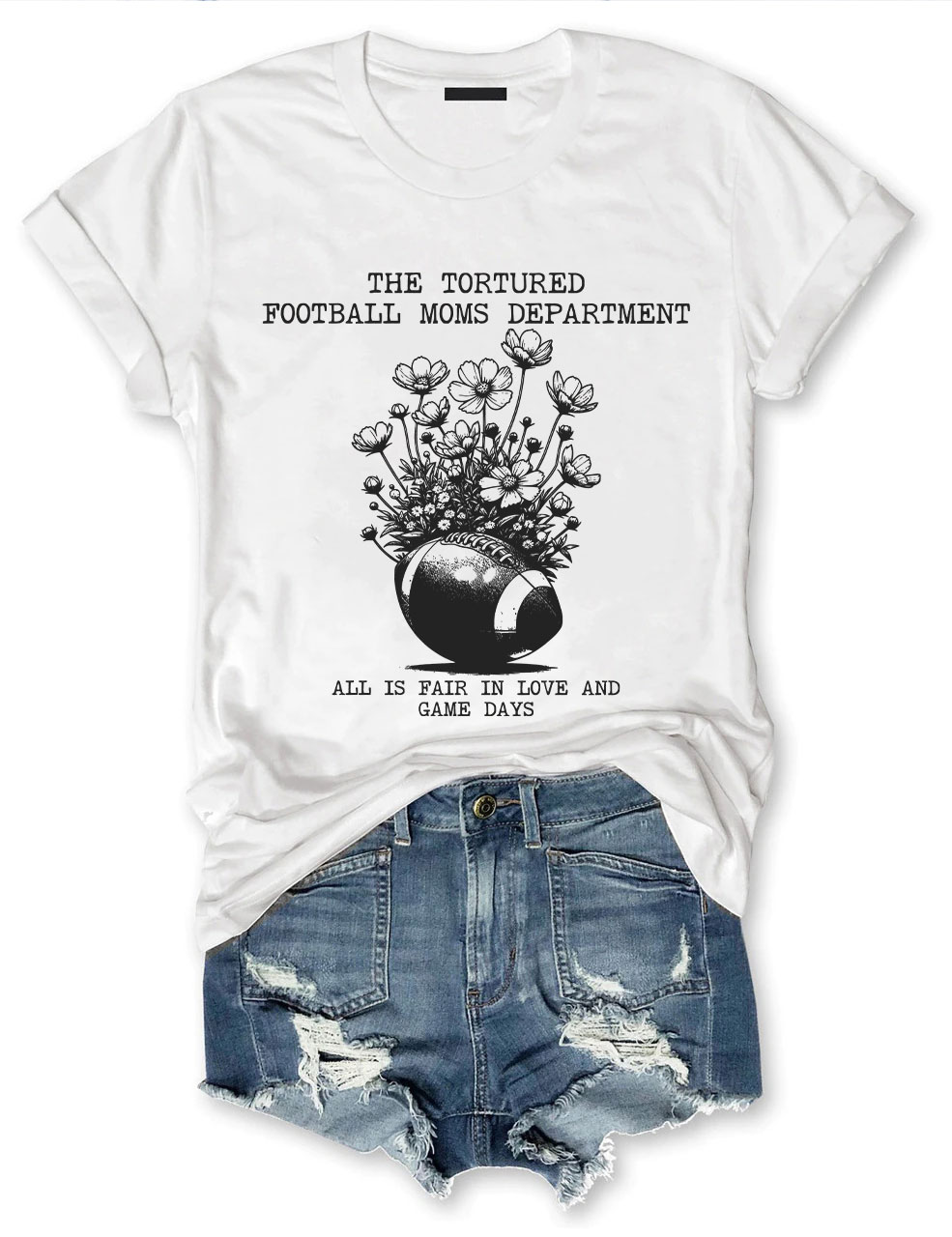 Tortured Football Moms Department T-shirt
