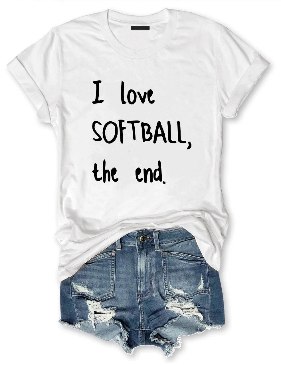 I Love Softball T-shirt