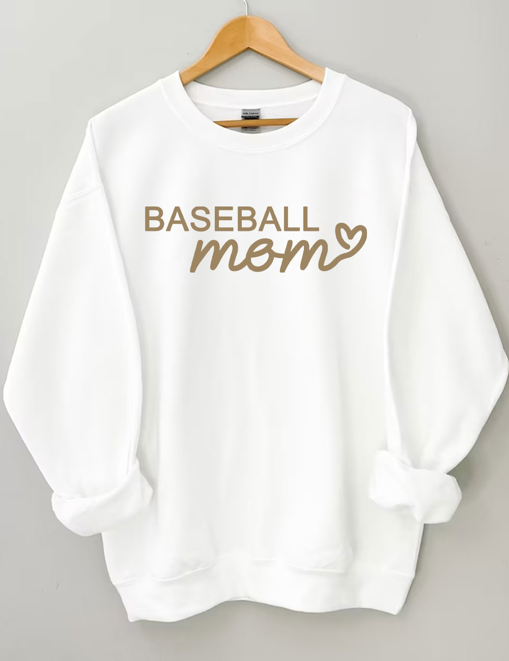 Baseball Mom Customized Sweatshirt
