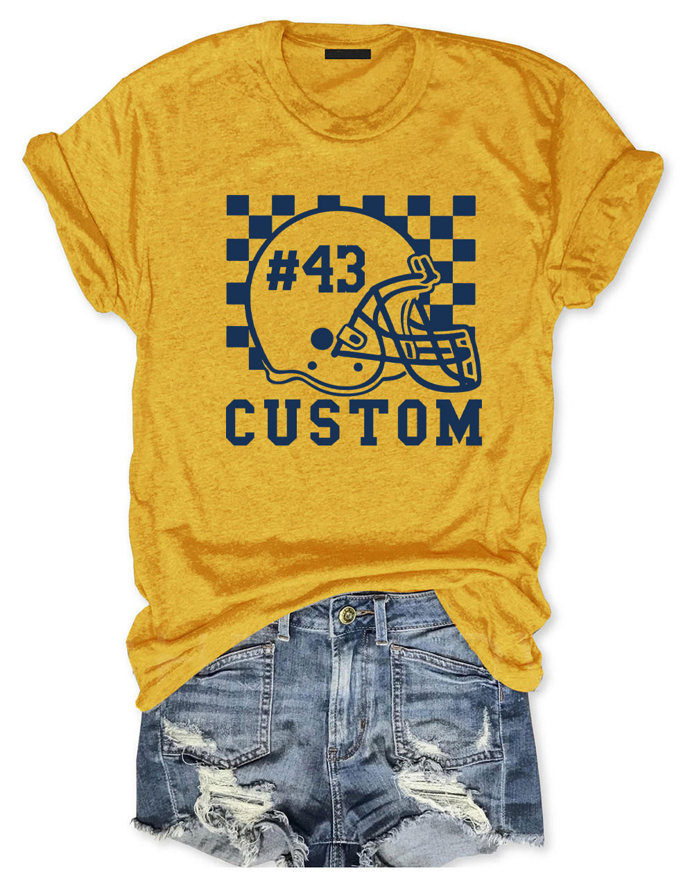 Custom Football T-shirt