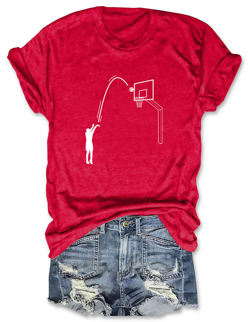 Basketball Jump Shot T-Shirt