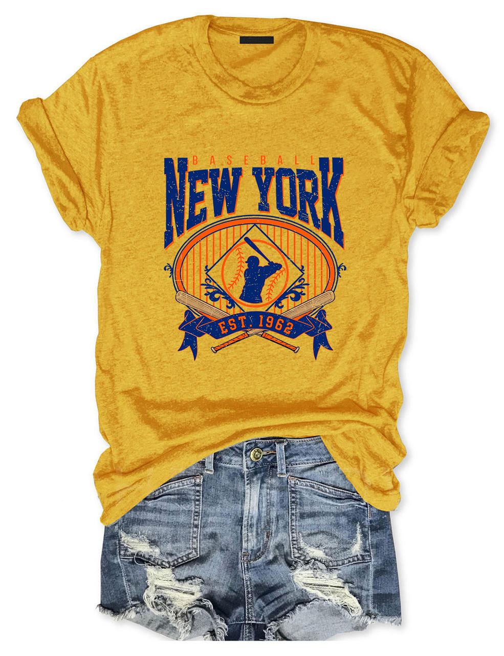New York Baseball Vintage 1962 T-Shirt