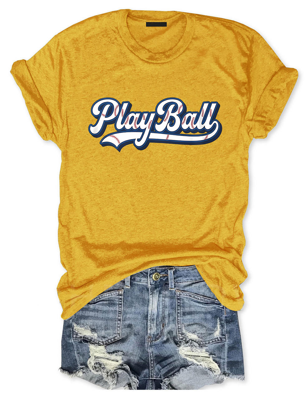 Play Ball Baseball Mom T-Shirt