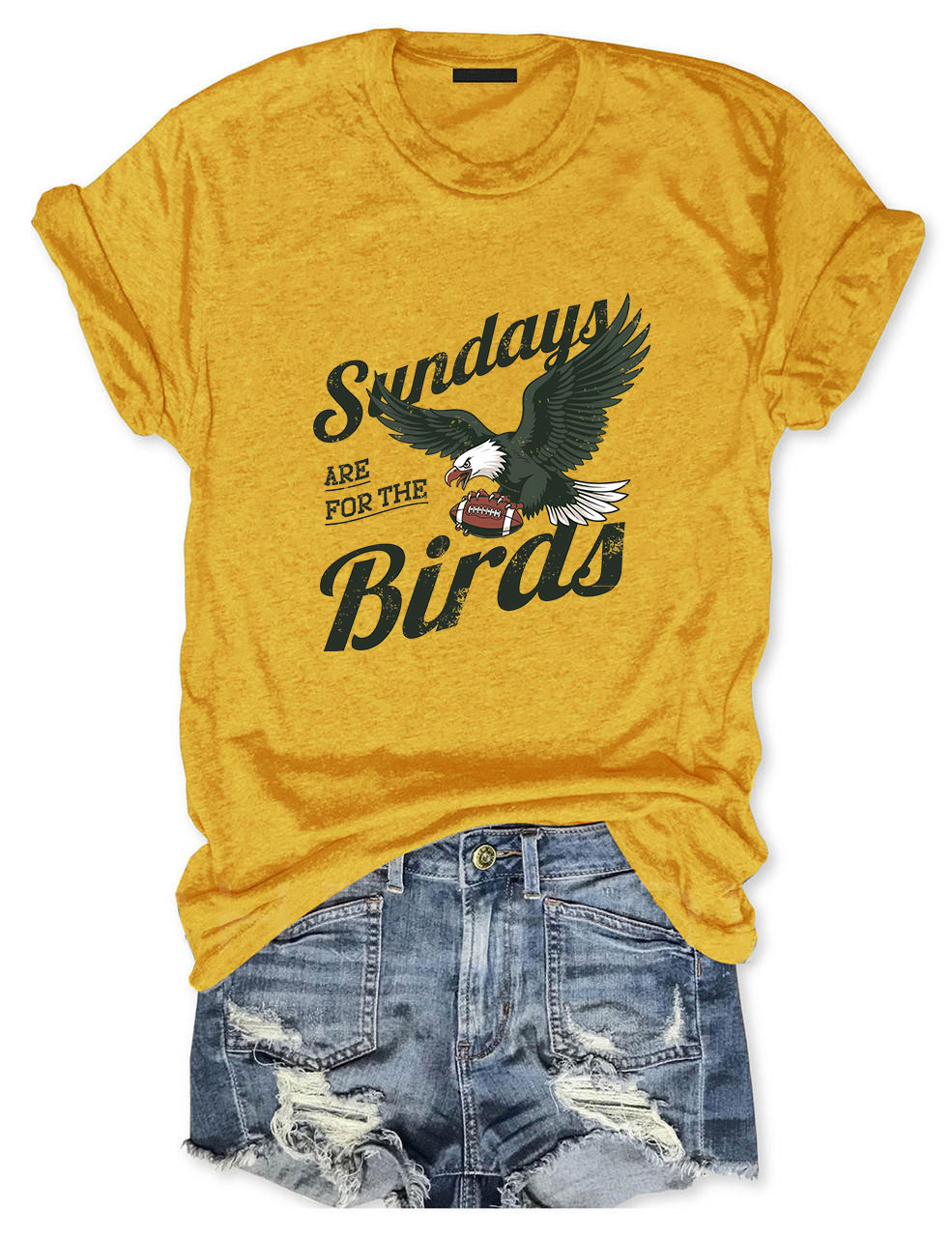 Sundays Are For The Birds Eagles Football T-Shirt