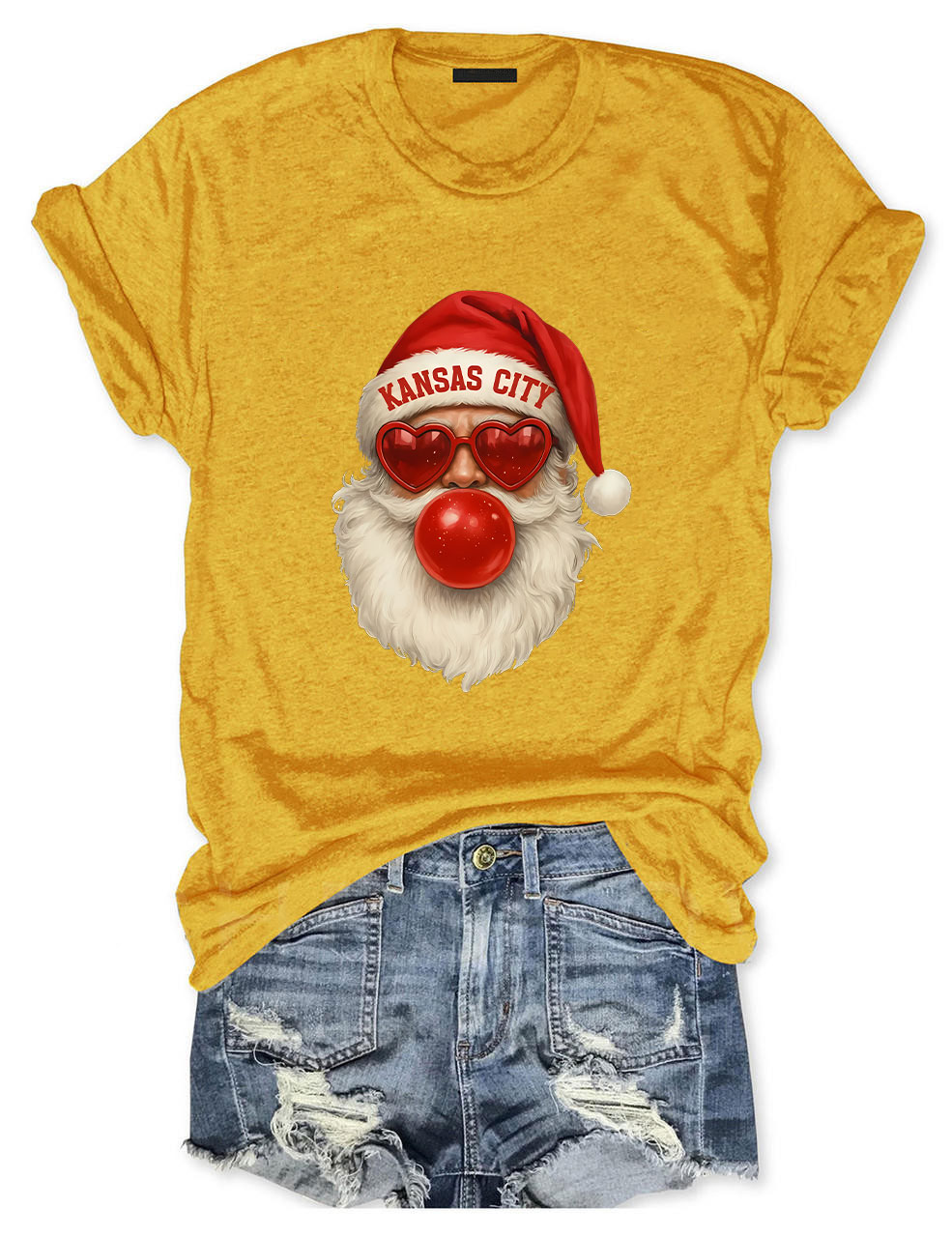 Kansas City Football Christmas T-Shirt