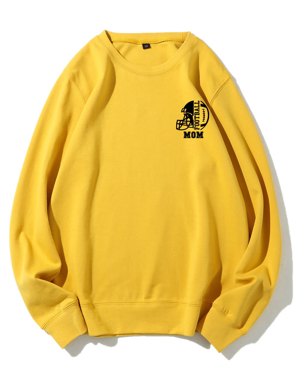 2 Players Custom Football Mom Sweatshirt