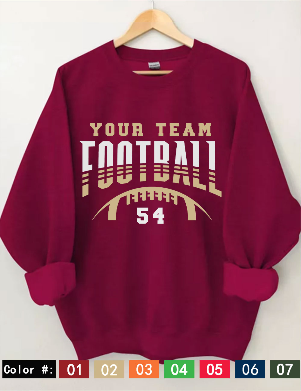Football Custom Sweatshirt