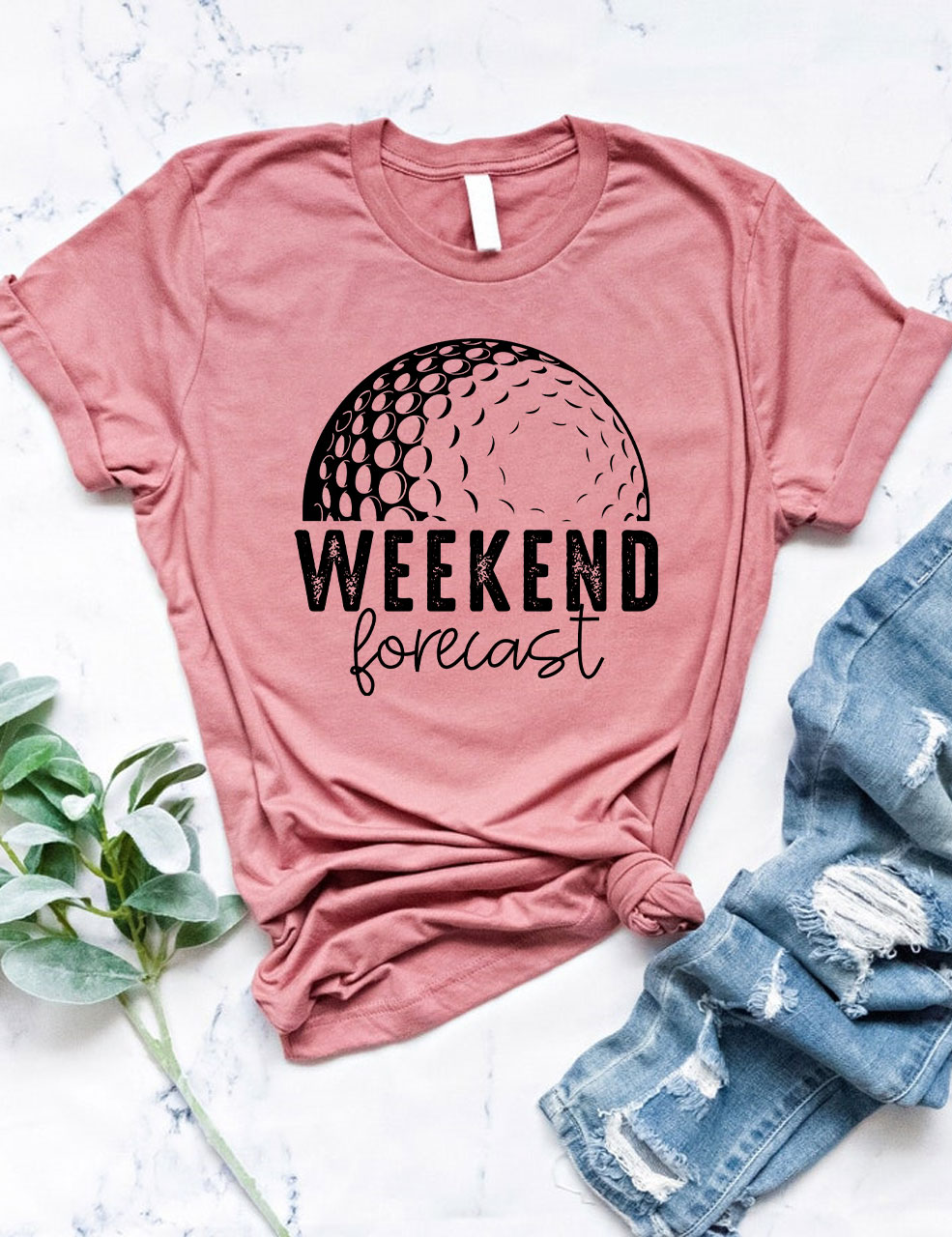 Weekend Forecast Golf T-shirt