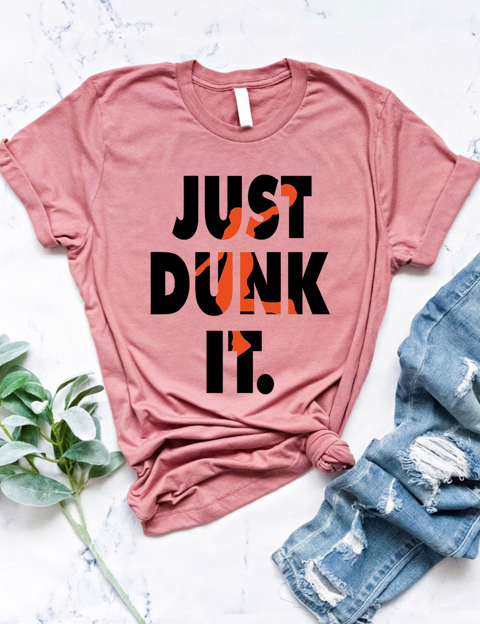 Just Dunk It Basketball T-shirt