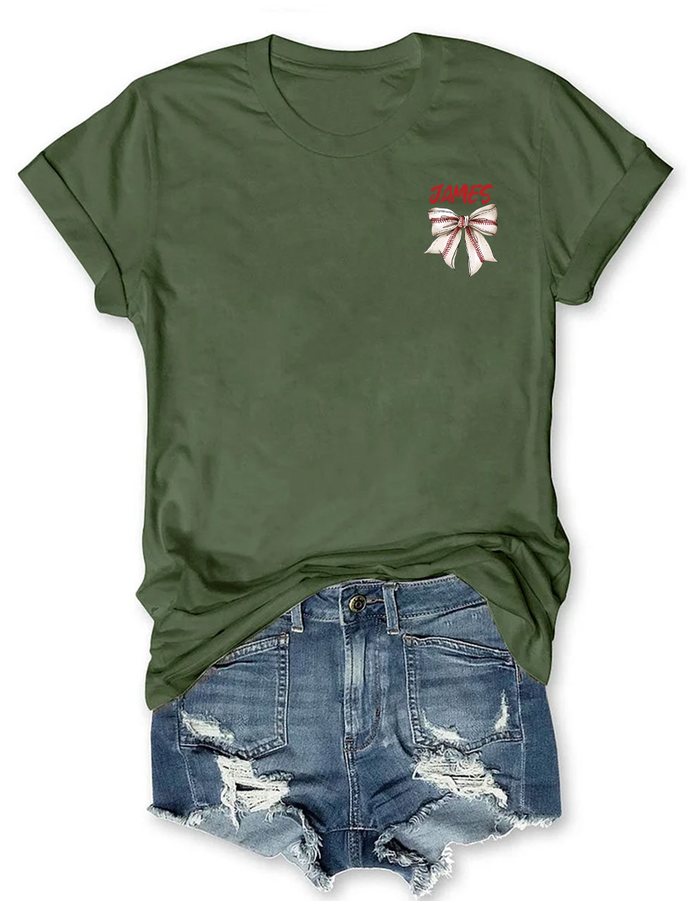 Custom Baseball Game Day T-Shirt