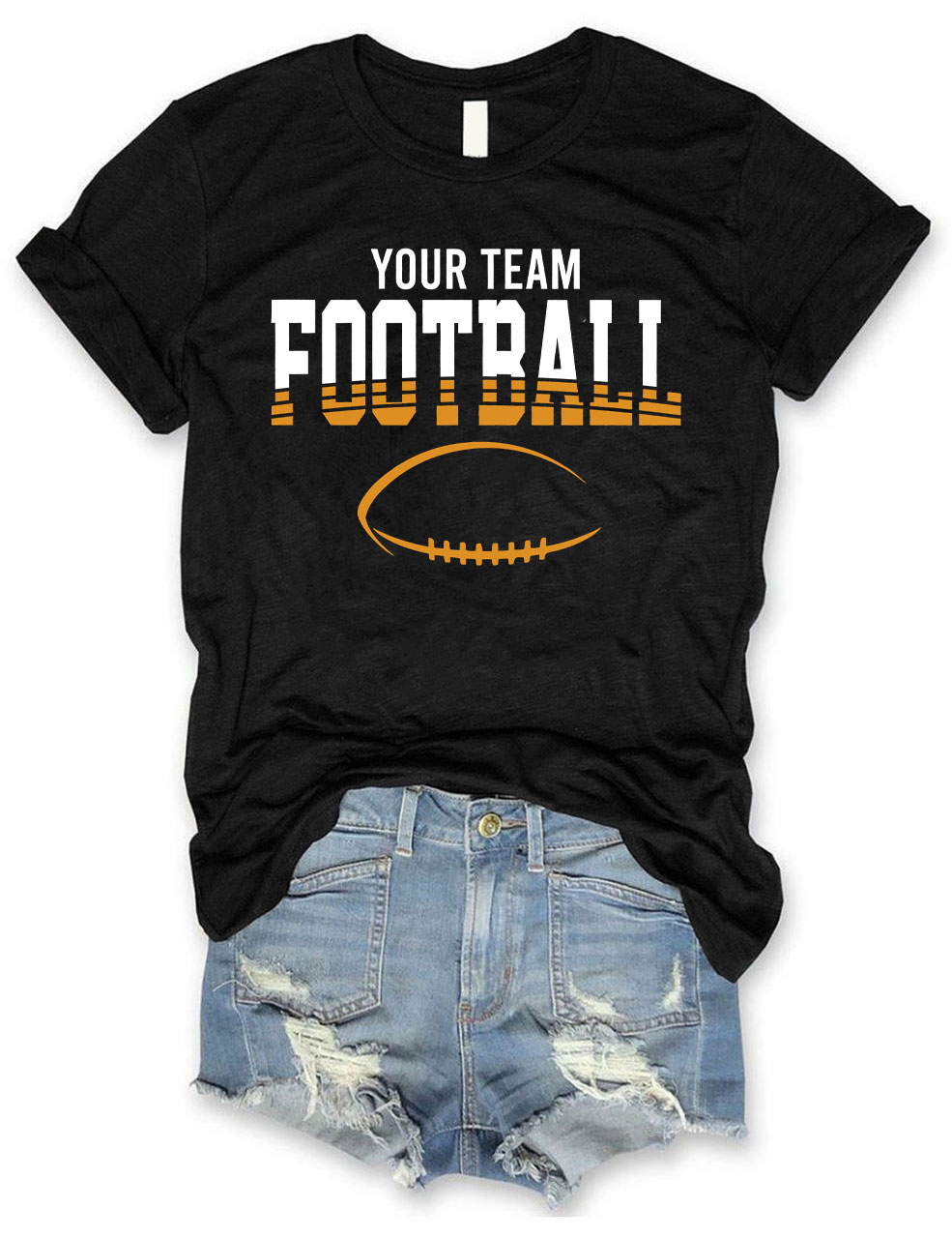 Custom Football T-shirt