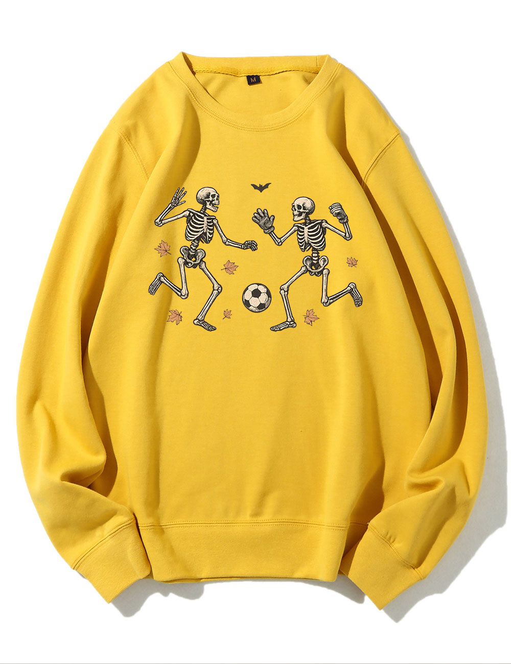 Funny Skeleton Soccer Halloween Sweatshirt