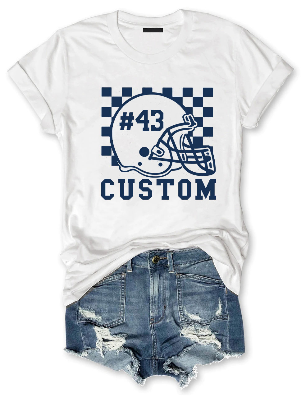 Custom Football T-shirt