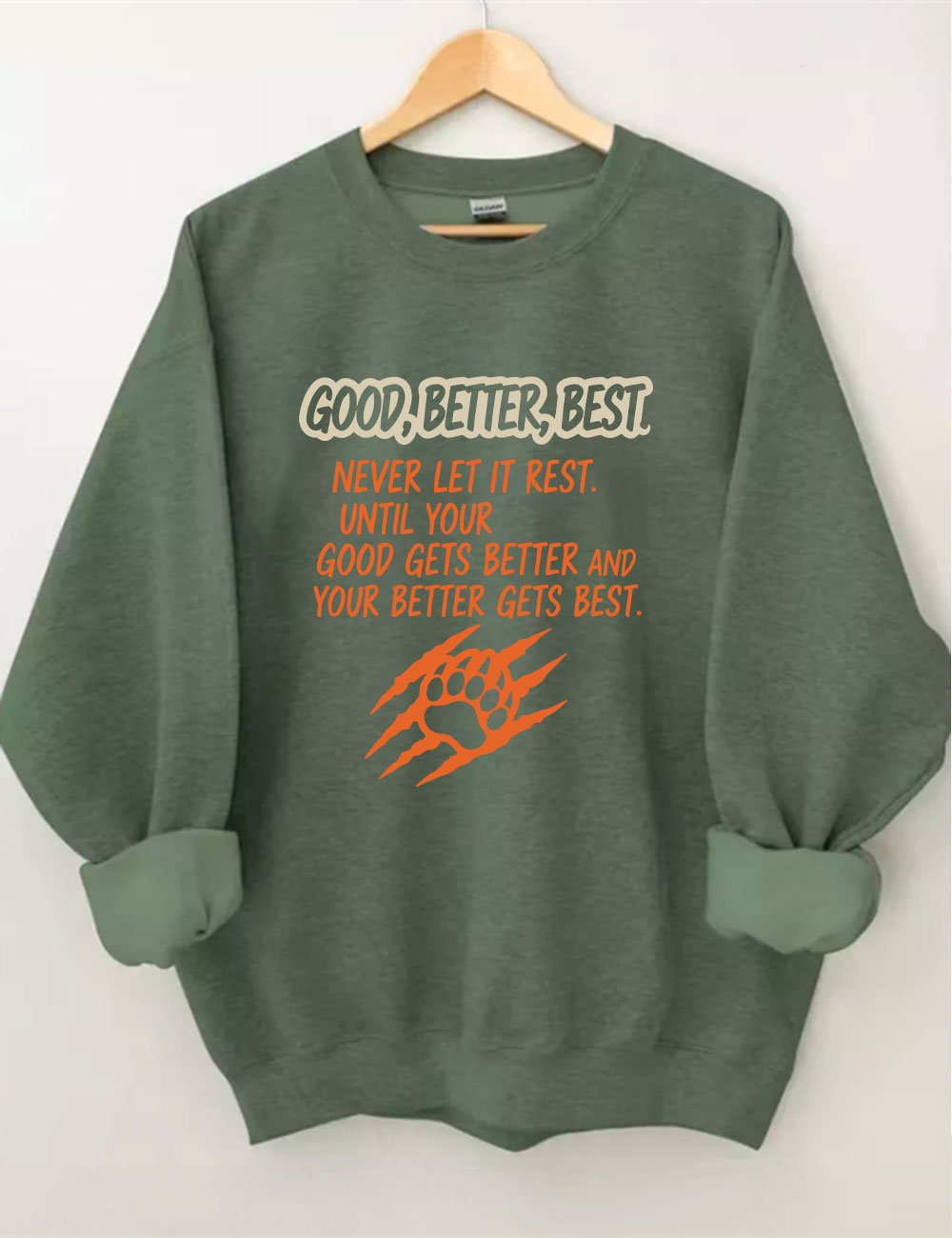 Chicago Football Good Better Best Funny Sweatshirt