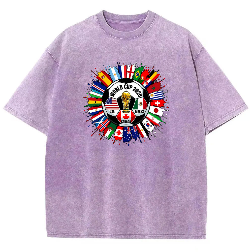 World Cup 2026 USA Canada Mexico T-shirt