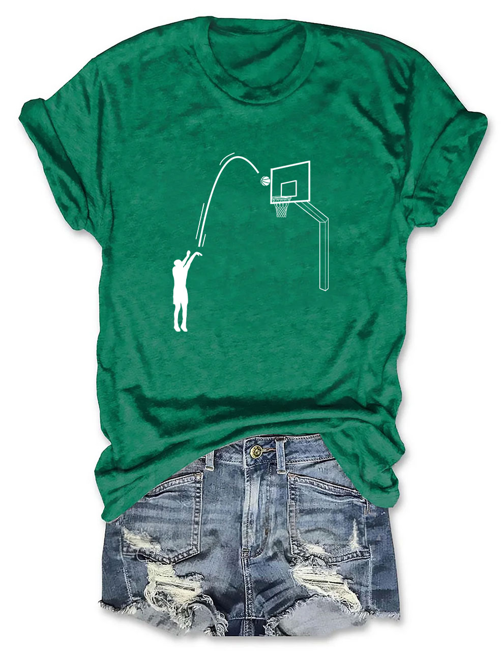 Basketball Jump Shot T-Shirt