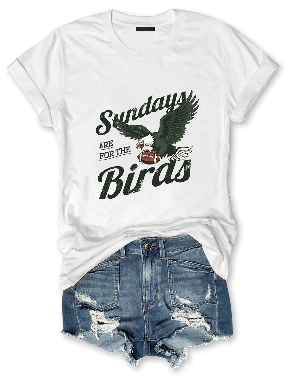 Sundays Are For The Birds Eagles Football T-Shirt