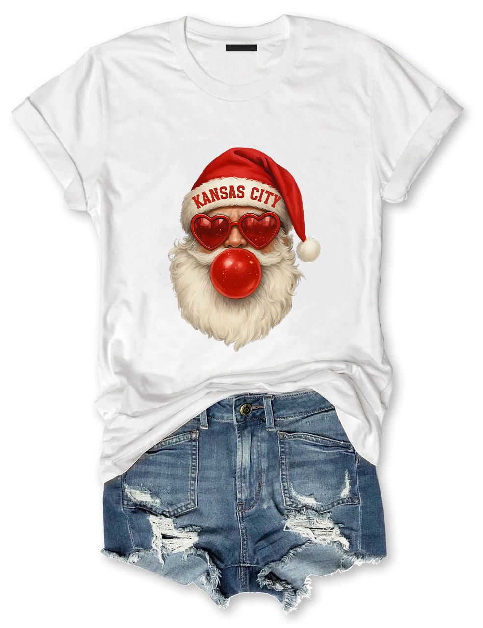 Kansas City Football Christmas T-Shirt